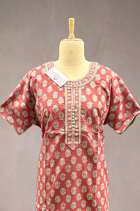 Neha - Printed Nighty -  SWS662