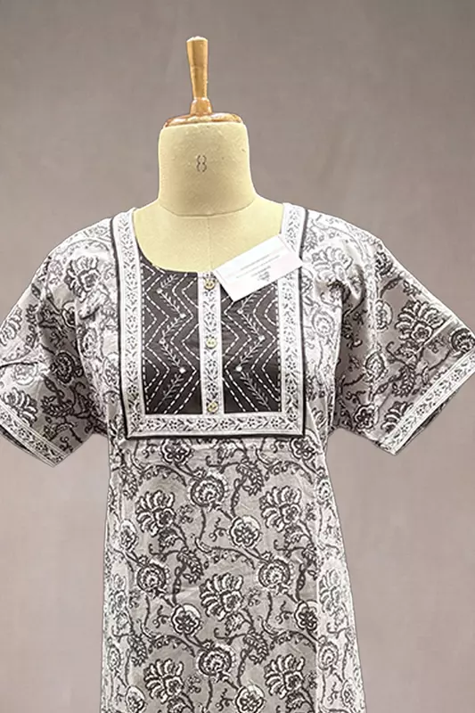 Neha - Printed Nighty - SWS666