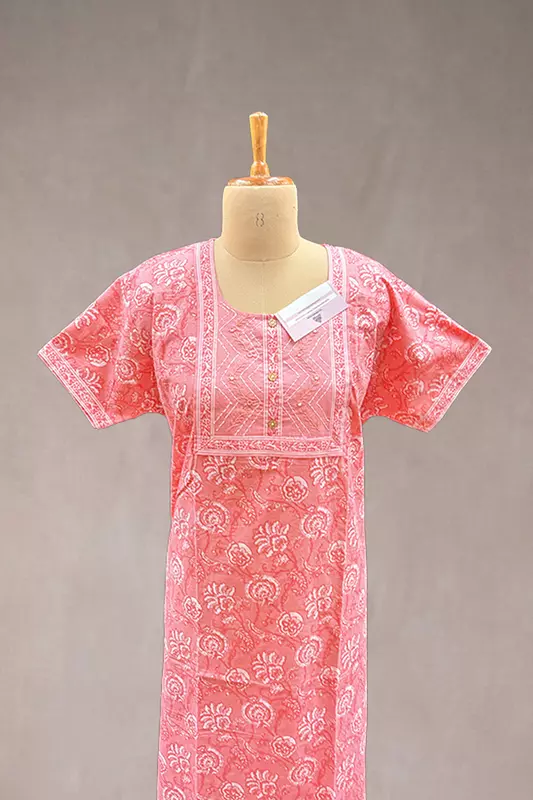 Neha - Printed Nighty - SWS666
