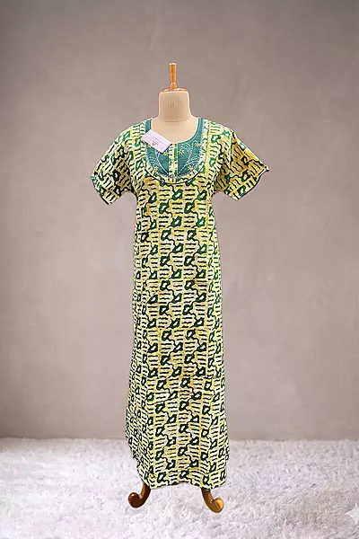 Neha - Printed Nighty -  SWS668