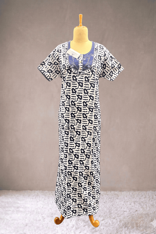 Neha - Printed Nighty -  SWS668