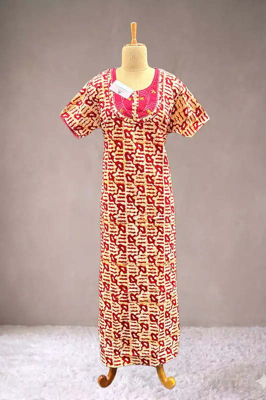 Neha - Printed Nighty -  SWS668
