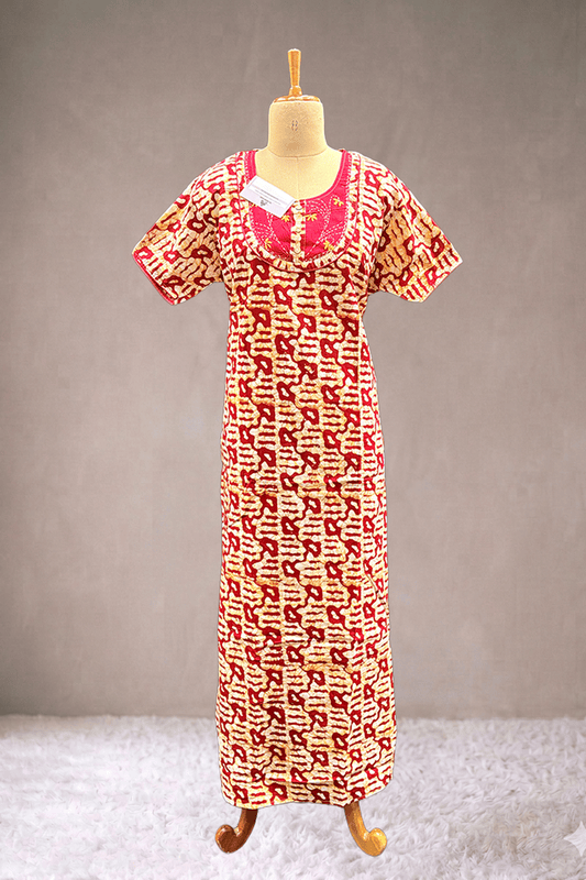 Neha - Printed Nighty -  SWS668