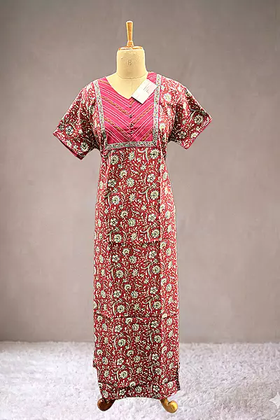 Neha - Printed Nighty - SWS660