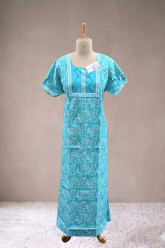 Neha - Printed Nighty - SWS666