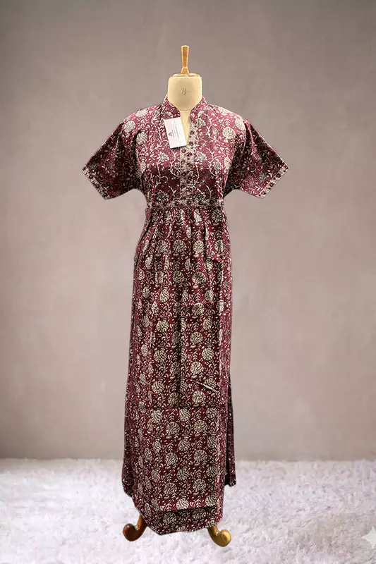 Neha - Printed Nighty -  SWS665