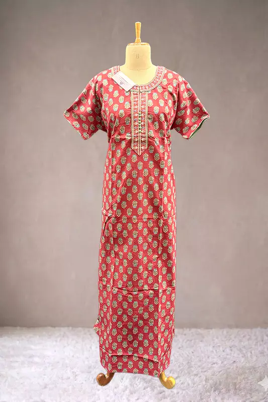 Neha - Printed Nighty -  SWS662
