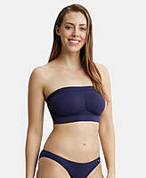 Jockey Wirefree Padded Super Combed Cotton Elastane Stretch Medium Coverage T-Shirt Bra with Detachable Straps 1545