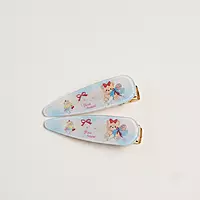 Pastel Teddy Hair Clips