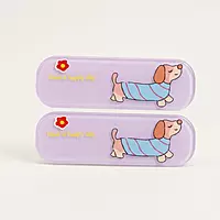 Cute puppy hair clips