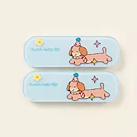 Cute puppy hair clips