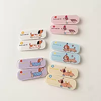 Cute puppy hair clips