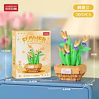 Flower basket building blocks