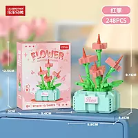 Flower basket building blocks