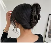 Large Matte and Glossy Hair Claw Clip for Women and Girls
