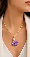 Crystal Swan Pendant Necklace in Gold and Silver-Tone Variants