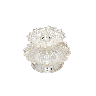 Silver Agarbathi Stand 19g