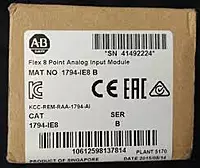 1794-IE8 Allen-Bradley FLEX I/O 8 Point Analog Input Module