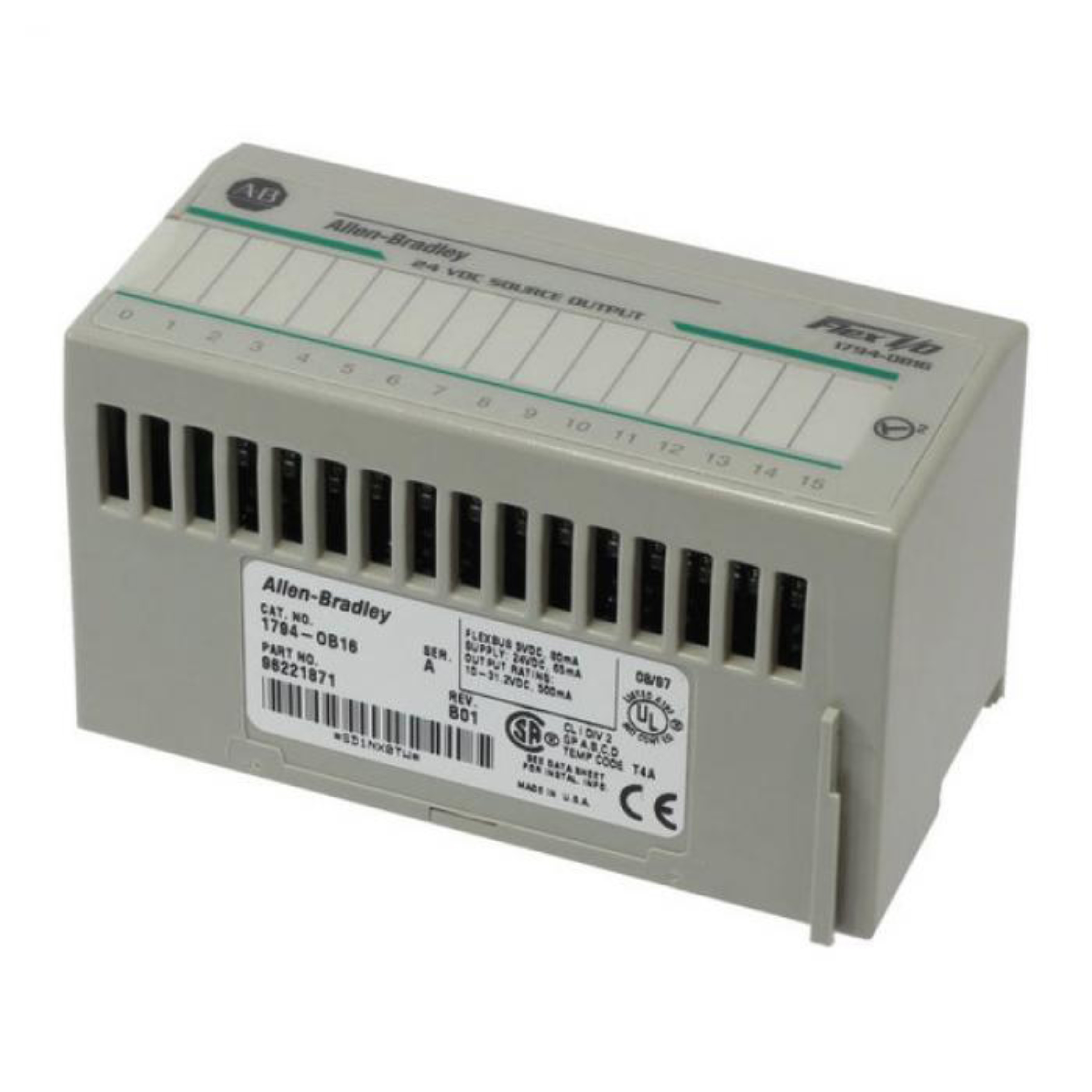 1794-OB16P Allen-Bradley FLEX I/O 16 Point Digital Output Module