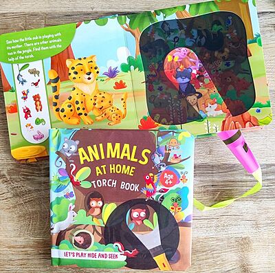 Animals At Home: An Interactive Torch Discovery Book Animals At Home: An Interactive Torch Discovery Book