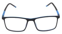 Unisex Rectangular Spectacle Frame. Blue &Black Color Frame. Size-MEDIUM.