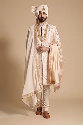Grandeur Rich Embroidery Sherwani