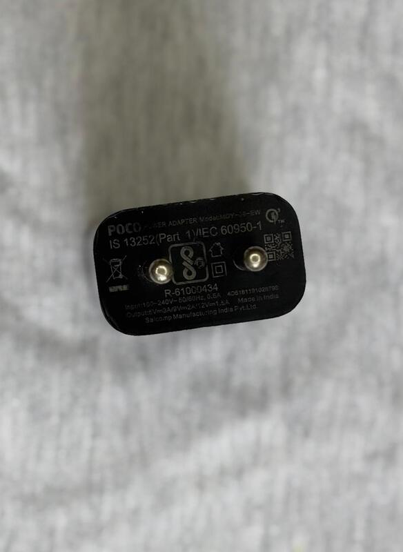 18 W Fast Charger with cable