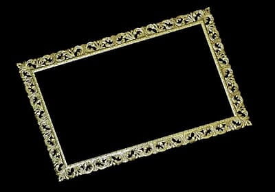 3D Carving Mirror Frame 004