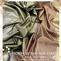 DUPION RAW SILK SAREE YBRSRSS21839