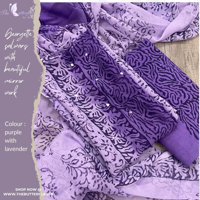 GEORGETTE SALWARS SFDCGTS22178