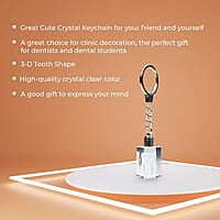 iDENTical Crystal Key Chain 3009 – 3D Tooth Shape Dental Gift