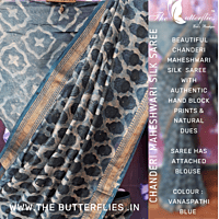 chanderi maheshwari silk saree ssgscds22583