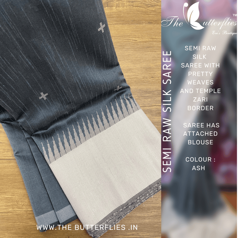 SEMI RAW SILK SAREE MRSSRSS22514