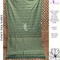 FANCY TUSSER SILK SAREE SFHSTUS24628