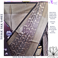 TISSUE SILK SAREE NISSTES24323 TISSUE SILK SAREE NISSTES24323