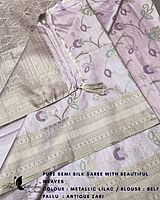 PURE SEMI SILK SAREE PFLSSIL25041 PURE SEMI SILK SAREE PFLSSIL25041