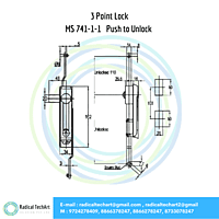 MS 743-1-1, MS 480-1-1 (3 Point Lock)