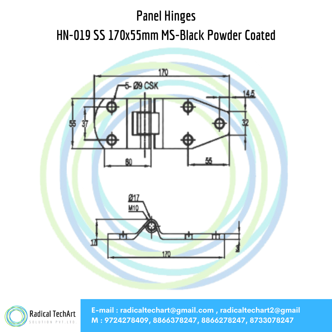 HN Series Panel Hinges