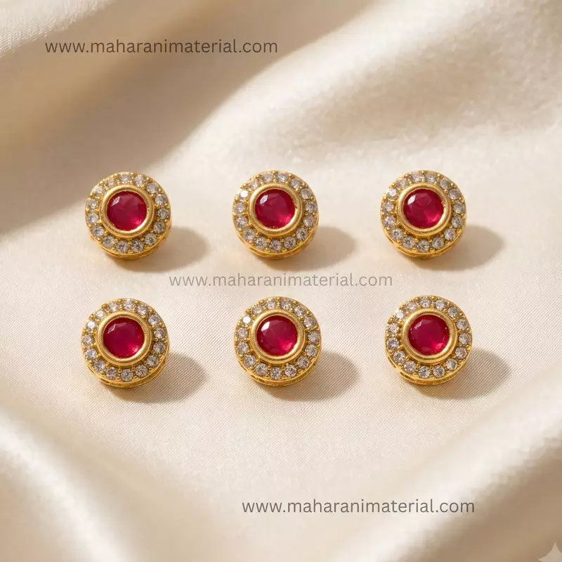 Round Kundan