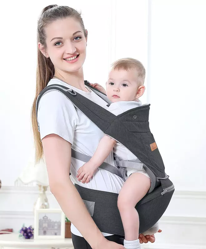 R For Rabbit - Upsy Daisy Ergo Carrier - Dark Grey
