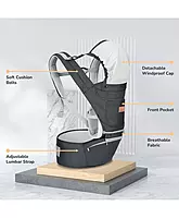 R For Rabbit - Upsy Daisy Ergo Carrier - Dark Grey