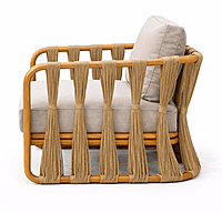 Theo Outdoor Weaving Accent Sofa Chair