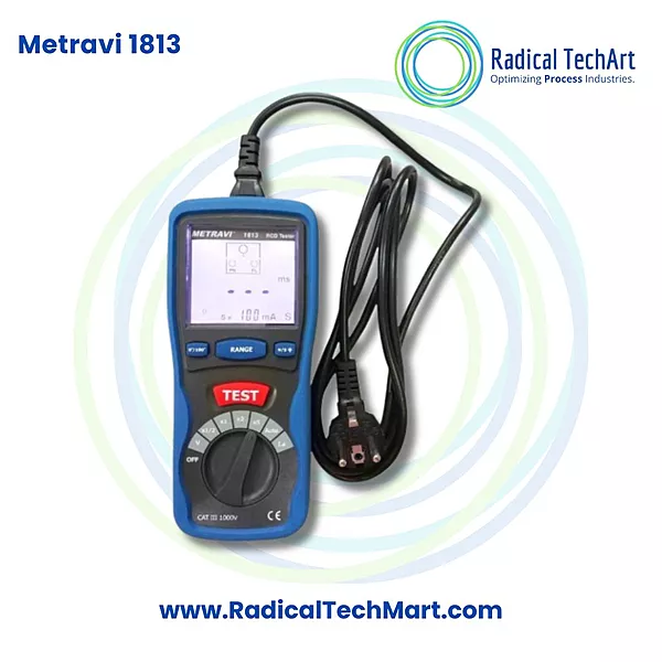 Metravi 1813 Digital ELCB RCD Tester