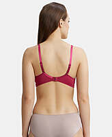 Jockey Wirefree Padded Microfiber Elastane Stretch Full Coverage T-Shirt Bra with Magic Under Cup 1819