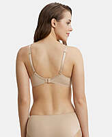 Jockey Wirefree Padded Microfiber Elastane Stretch Full Coverage T-Shirt Bra with Magic Under Cup 1819