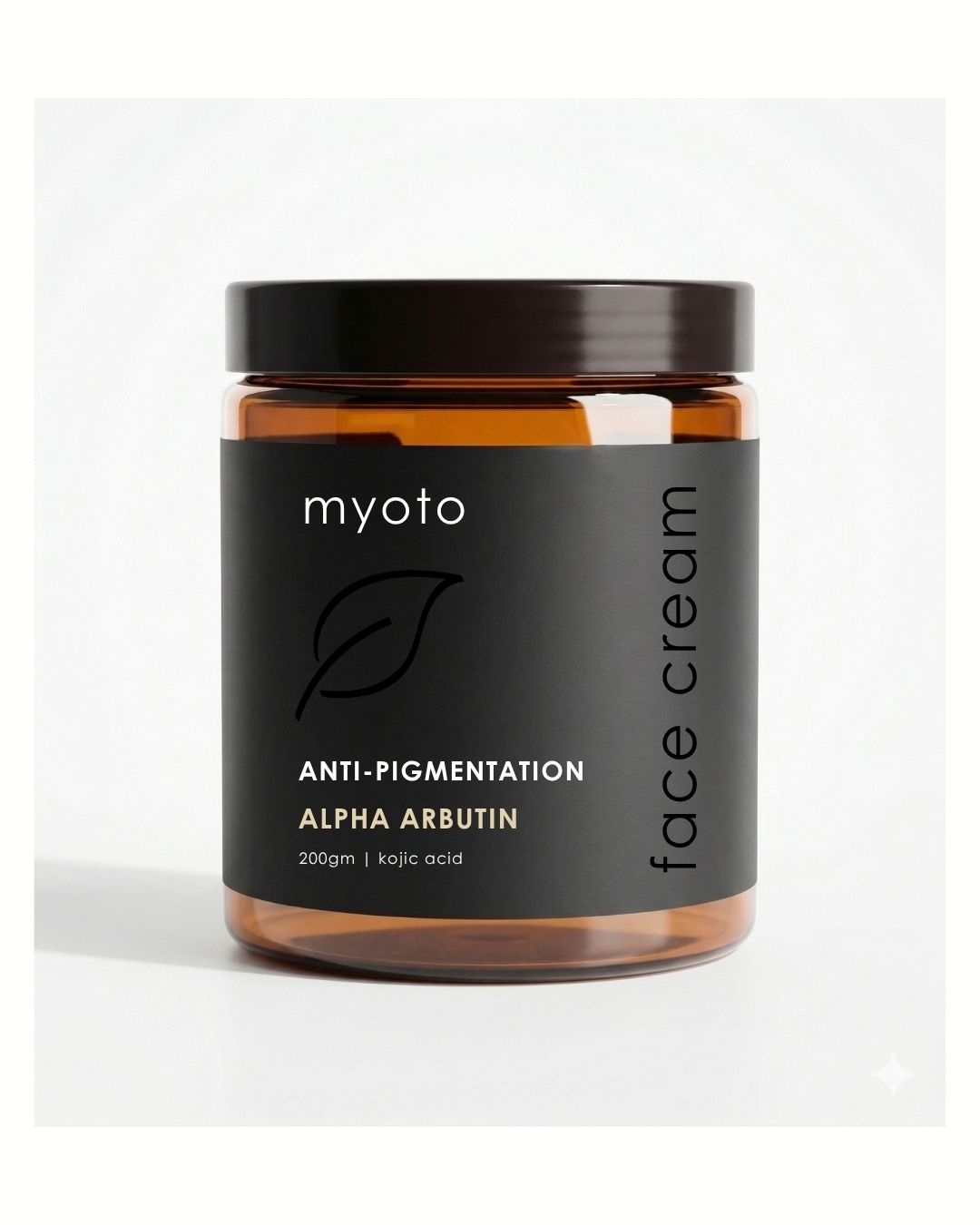 myoto anti-pigmentation face cream - alpha arbutin & kojic acid | 200gm