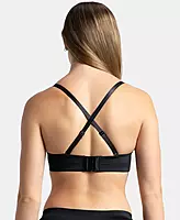 JOCKEY Under-Wired Padded Soft Touch Microfiber Elastane Stretch Full Coverage Strapless Bra with Ultra-Grip Support Band 1831