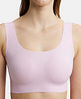 Jockey Wirefree Padded Soft touch Microfiber Elastane Bonded Tech Full Coverage Lounge Bra with 360 Degree Stretch 1839