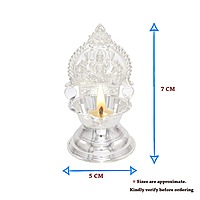 Silver Kamakshi Diya (38 grams)