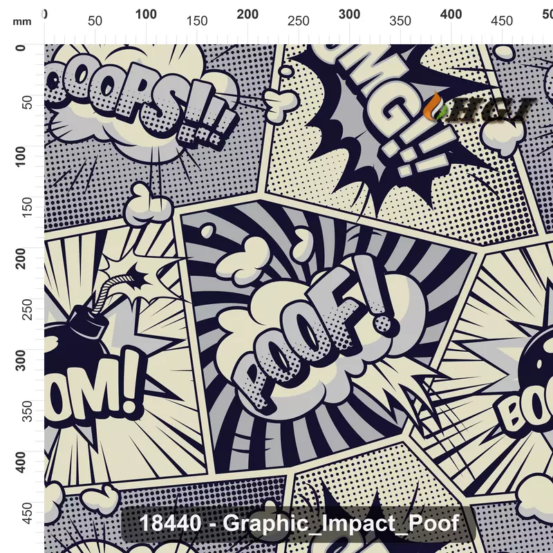 18440 Graphic Impact Poof
